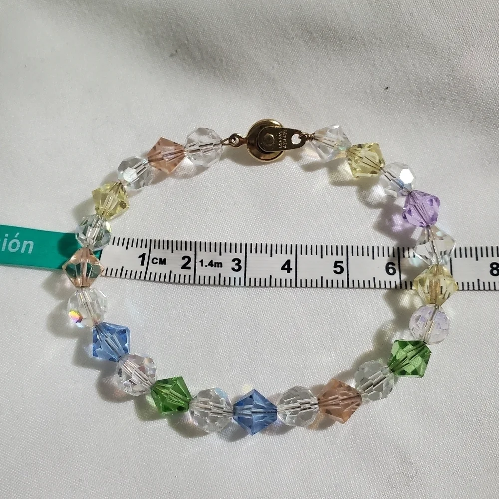 Crystal Stones Multicolor Bracelet - Picture 5 of 5